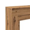 vidaXL Fireplace Surround Artisan Oak 100x30x87.5 cm Engineered Wood