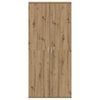 vidaXL Shoe Cabinet Artisan Oak 80 x 39 x 178 cm Engineered Wood