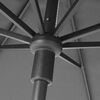 Madison Garden Parasol Paros II Luxe 300 cm Light Grey