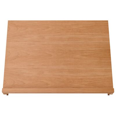 vidaXL Table Easel 65x48x7 cm Solid Beech Wood