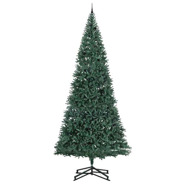 vidaXL Artificial Pre-lit Christmas Tree with Ball Set Green 500 cm