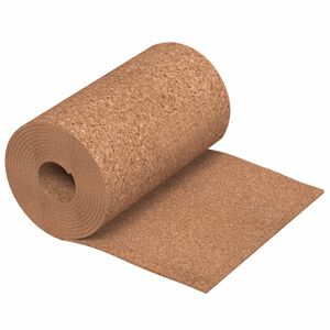 vidaXL Cork Roll Brown 500 x 50 x 0.8 cm Cork