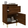 vidaXL Bedside Cabinets 2 pcs Brown Oak 40x35x70 cm