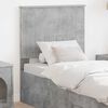 vidaXL Headboard with Headboard Concrete Grey 75 cm Engineered wood