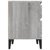 vidaXL Bedside Cabinets 2 pcs Grey Sonoma 40x35x50 cm