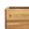 vidaXL Raised Garden Planter 50x40x45 cm Solid Acacia Wood