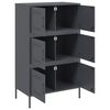 vidaXL Highboard Anthracite 68x39x113 cm Steel