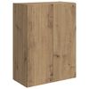 vidaXL TV Wall Cabinet Set Wall-mounted 6 pcs Artisan Oak