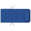 vidaXL Chair Cushion 2 pcs Blue 58 x 77 x 4.5 cm Oxford fabric