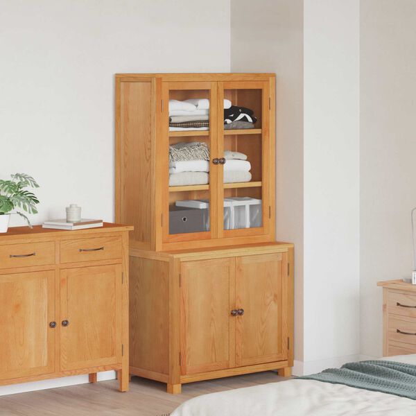 vidaXL Storage Furniture Set with Storage Brown Engineered wood