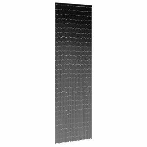 vidaXL Insect Door Curtain for Campervan Dark Grey 56x185 cm Bamboo