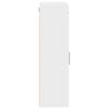 vidaXL Bathroom Wall Cabinet with Shelf TULUM White 37 x 24.5 x 86 cm