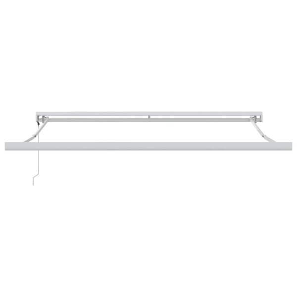 vidaXL Awning Light Grey 300 x 250 x 165 cm Polyester and Aluminium