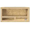 vidaXL Terrarium Brown 100 x 50 x 50 cm OSB