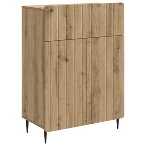 vidaXL Sideboard Artisan Oak 66 x 34.5 x 92 cm Engineered Wood