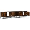 vidaXL TV Cabinet Smoked Oak 180x35x41 cm Engineered Wood