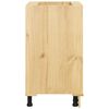 vidaXL Cabinet SKI Honey Brown 60 x 46 x 81 cm Solid Pine Wood