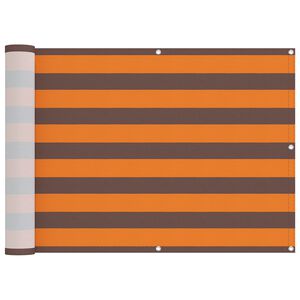 vidaXL Balcony Screen 75 x 200 cm Oxford Fabric Rectangular