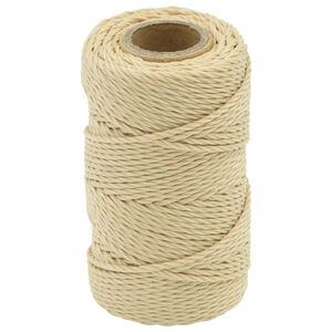 vidaXL Boat Rope 2 mm 25 m Natural
