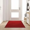 vidaXL Doormat Red and Black 120 x 250 cm Polypropylene and vinyl