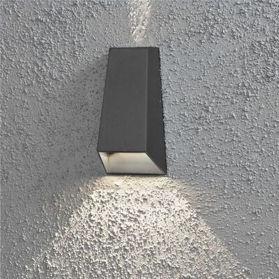 KONSTSMIDE LED Wall Light Imola 2x3W Dark Grey