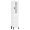 vidaXL Highboard White 34,5x34x180 cm Engineered Wood