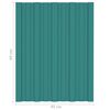 vidaXL Roof Panel 12 pcs Green 60 x 45 cm Galvanised steel