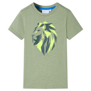 vidaXL Kids' T-shirt Light Khaki 116