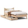 vidaXL Bed Frame with Drawers 90x200 cm Solid Wood Pine