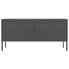 vidaXL TV Cabinet Anthracite 105x35x50 cm Steel
