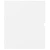 vidaXL Sink Cabinet with Built-in Basin White Engineered Wood