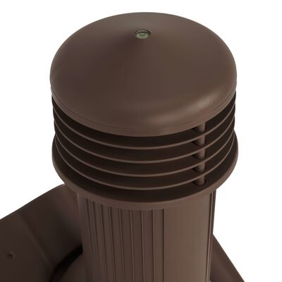 vidaXL Roof Ventilator Brown