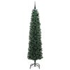 vidaXL Artificial Christmas Tree with 300 LEDs with Stand Green 210 cm