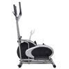 vidaXL Orbitrac Elliptical Trainer Exercise Bike 4 Pole Pulse