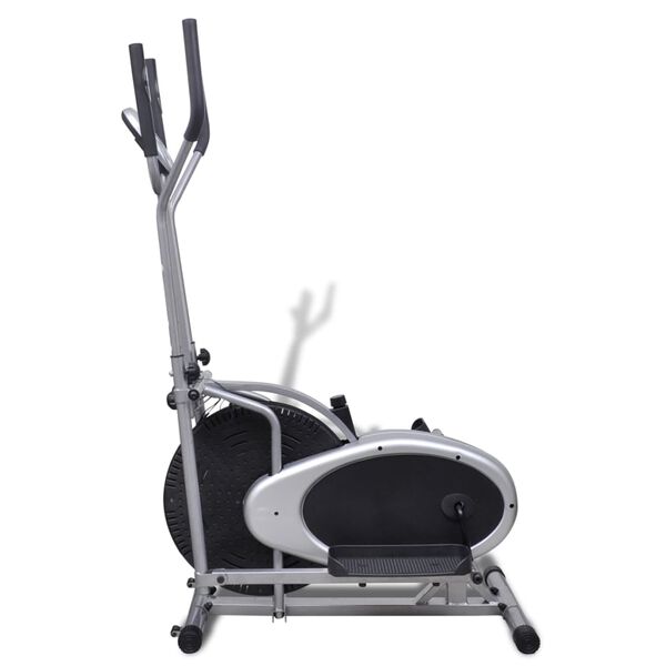 vidaXL Orbitrac Elliptical Trainer Exercise Bike 4 Pole Pulse