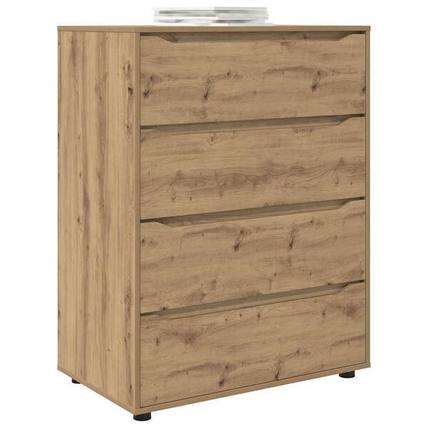 vidaXL Storage Cabinets 2 pcs Artisan Oak 80 x 48 x 105 cm