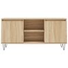 vidaXL TV Cabinet Sonoma Oak 104x35x50 cm Engineered Wood