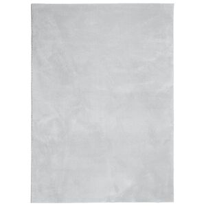 vidaXL Rug HUARTE Short Pile Soft and Washable Grey 160x230 cm