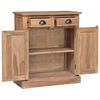 vidaXL Side Cabinet 65x30x75 cm Solid Teak