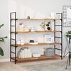 vidaXL Floating Shelves 4 pcs 160x40x2 cm Oil Finished Solid Wood Acacia