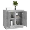 vidaXL Sideboard Concrete Grey 80x34x75 cm Engineered Wood