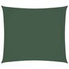 vidaXL Sunshade Sail Oxford Fabric Rectangular 2x2,5 m Dark Green