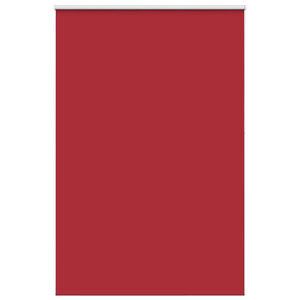 vidaXL Roller Blind Blackout Red 145x210 cm Fabric Width 141.6 cm Polyester