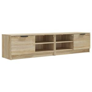 vidaXL TV Cabinets 2 pcs Sonoma Oak 80x35x36.5 cm Engineered Wood