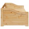 vidaXL Daybed with Trundle without Mattress IRUN 90x200 cm