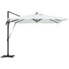 vidaXL Parasol Sand 286 x 285 x 270 cm Aluminium
