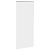 vidaXL Roller blind blackout 124.4x230 cm Fabric Width 120 cm white