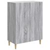 vidaXL Sideboard Grey Sonoma 66 x 34.5 x 90 cm Engineered Wood