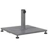 vidaXL Parasol Base Dark Grey Wood Look 45 x 45 x 31 cm
