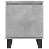 vidaXL Bedside Cabinets 2 pcs Concrete Grey 40x30x50 cm Engineered Wood